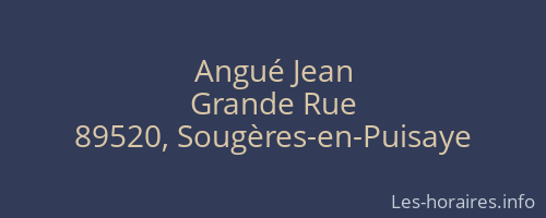 Angué Jean