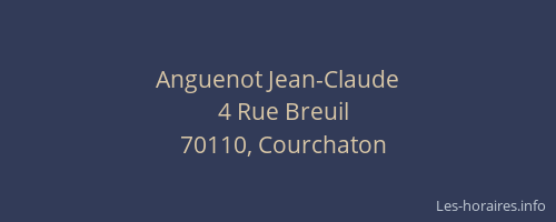 Anguenot Jean-Claude