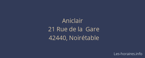 Aniclair