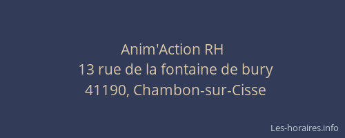 Anim'Action RH