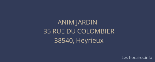 ANIM'JARDIN