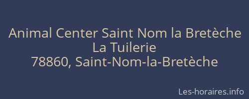 Animal Center Saint Nom la Bretèche