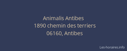 Animalis Antibes