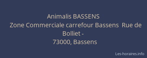 Animalis BASSENS