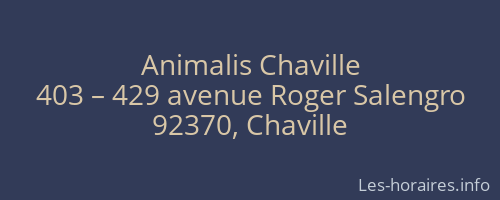 Animalis Chaville
