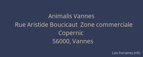 Animalis Vannes