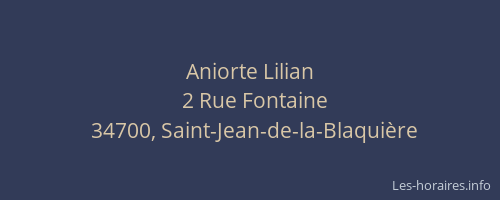 Aniorte Lilian
