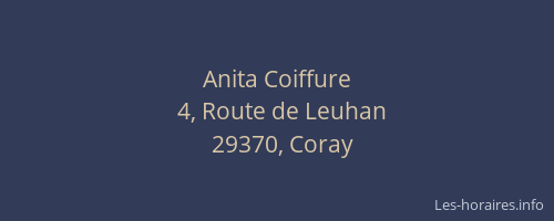 Anita Coiffure