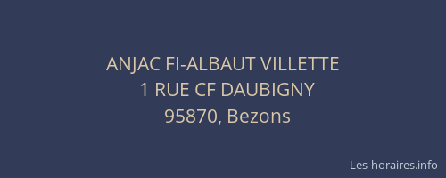 ANJAC FI-ALBAUT VILLETTE