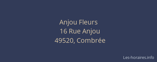 Anjou Fleurs