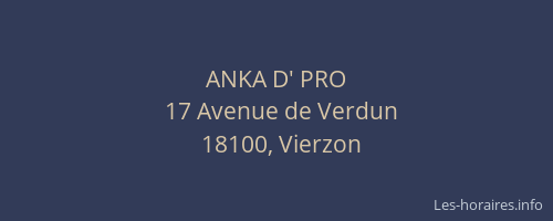 ANKA D' PRO