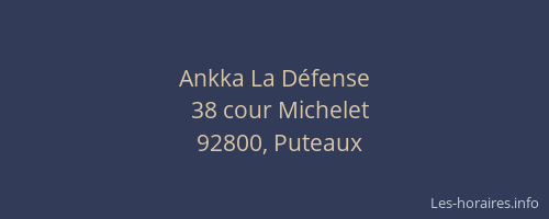 Ankka La Défense