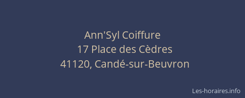Ann'Syl Coiffure
