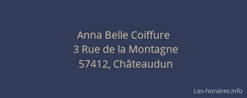 Anna Belle Coiffure
