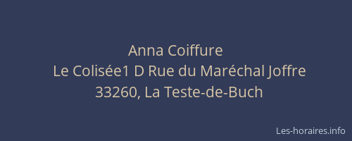 Anna Coiffure
