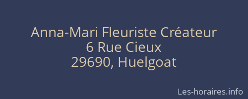 Anna-Mari Fleuriste Créateur