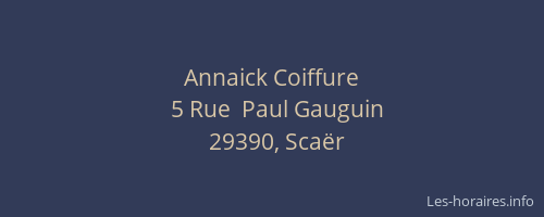 Annaick Coiffure