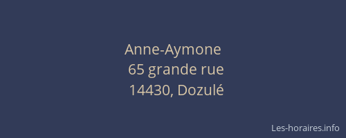 Anne-Aymone