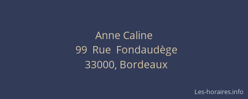 Anne Caline