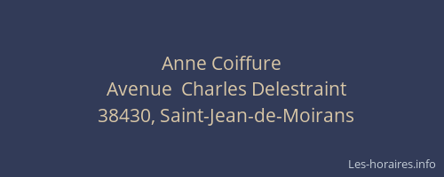 Anne Coiffure