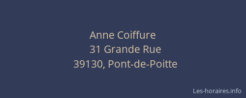 Anne Coiffure