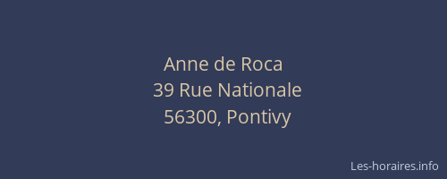 Anne de Roca