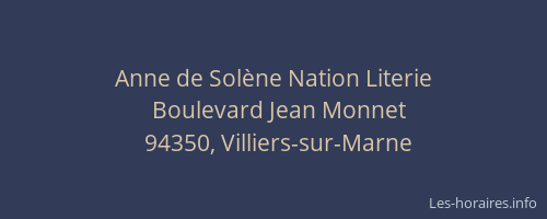 Anne de Solène Nation Literie