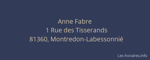 Anne Fabre