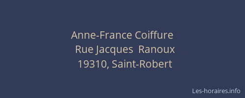 Anne-France Coiffure