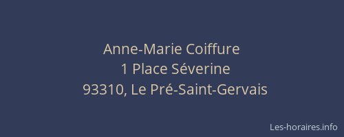 Anne-Marie Coiffure
