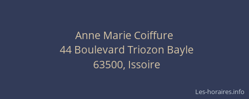 Anne Marie Coiffure