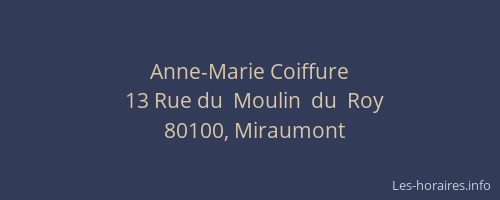 Anne-Marie Coiffure
