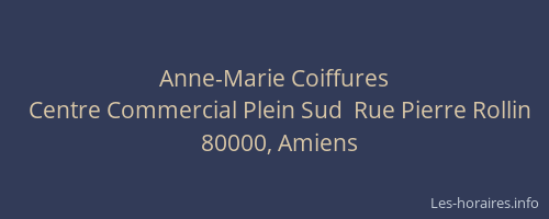 Anne-Marie Coiffures