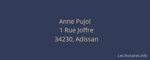 Anne Pujol