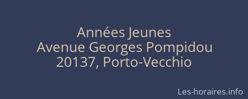 Années Jeunes