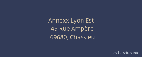 Annexx Lyon Est
