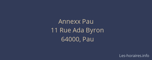 Annexx Pau