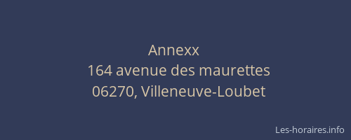 Annexx 