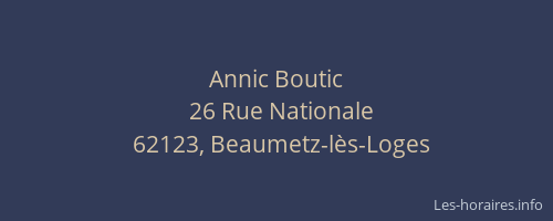 Annic Boutic