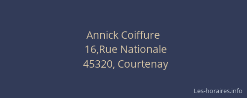 Annick Coiffure