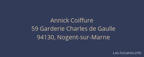Annick Coiffure