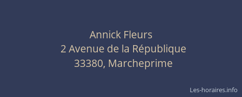 Annick Fleurs