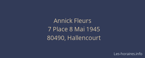 Annick Fleurs