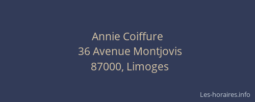 Annie Coiffure