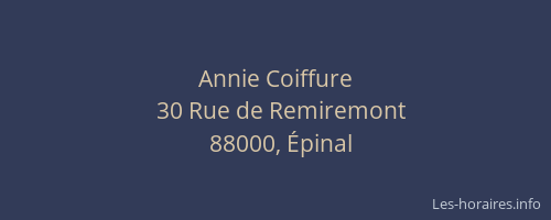 Annie Coiffure