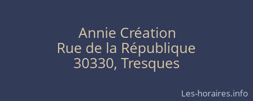 Annie Création