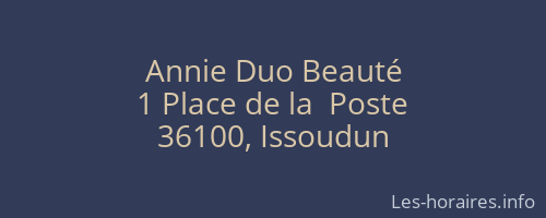 Annie Duo Beauté