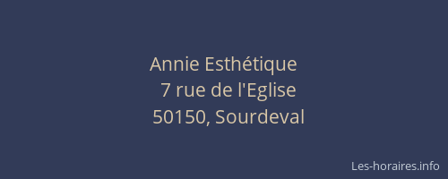 Annie Esth&eacute;tique