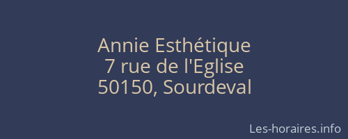 Annie Esthétique