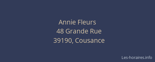 Annie Fleurs